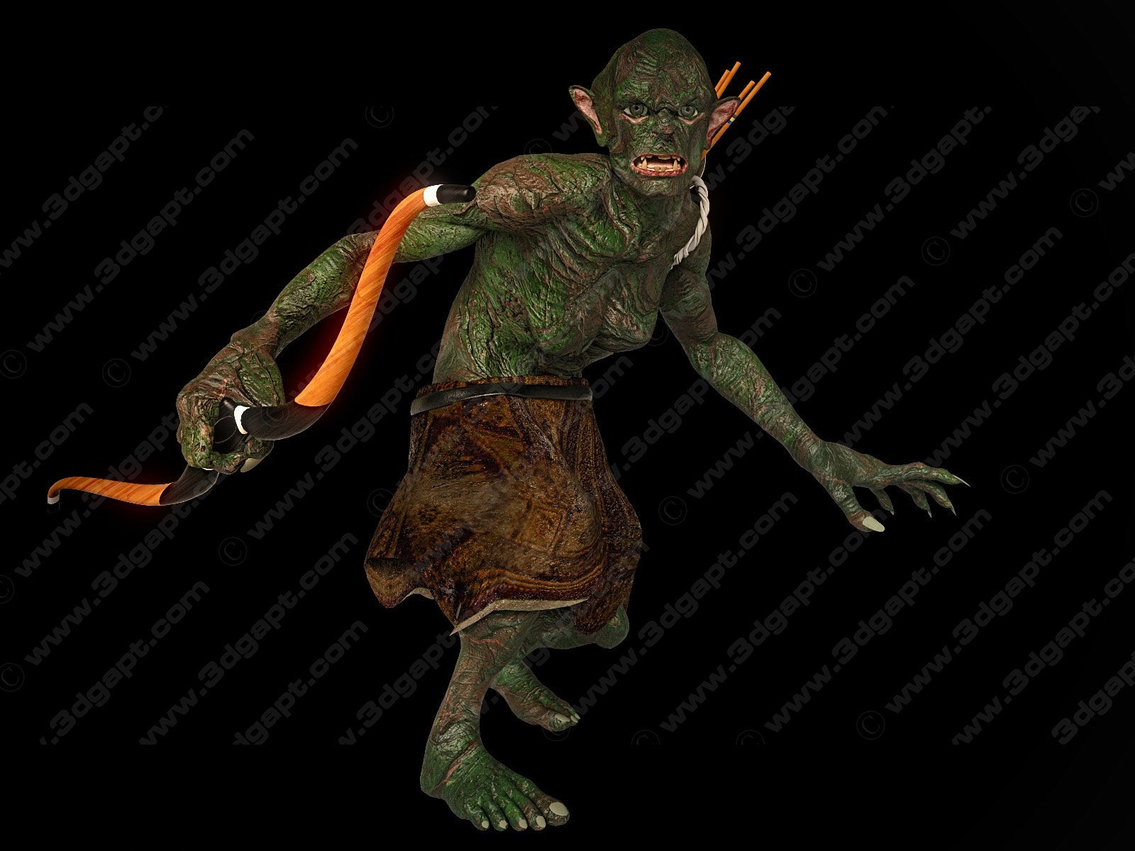 3D  characters - goblin 2