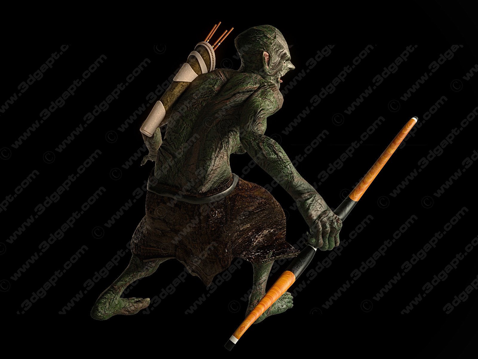 3d characters goblin 003