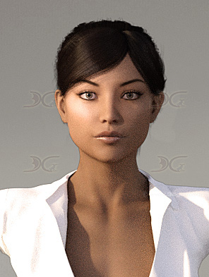 3D  characters - Interesting woman15