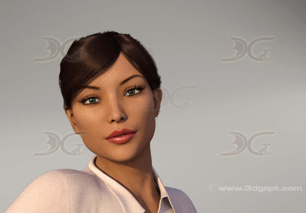 3D  characters - Interesting woman17