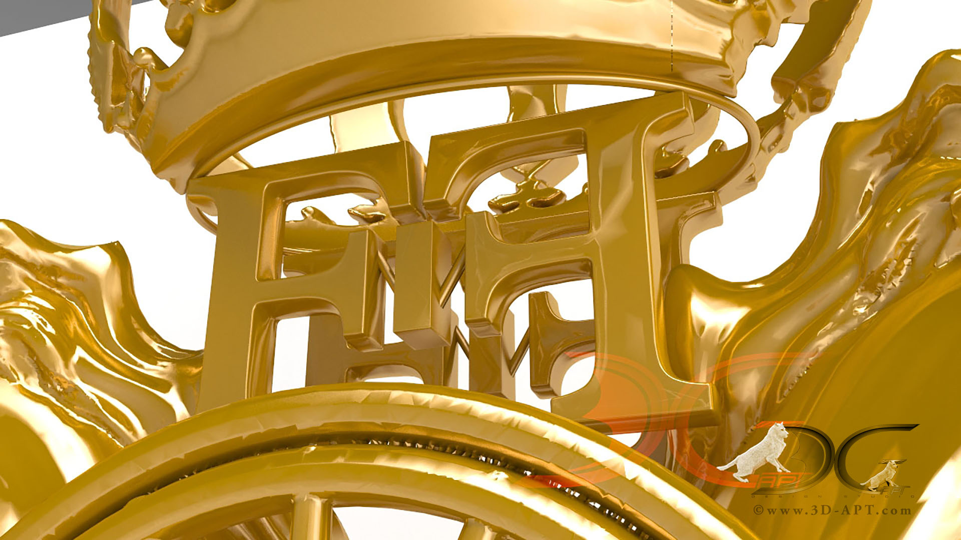 3d_objects_Golden_logo_28