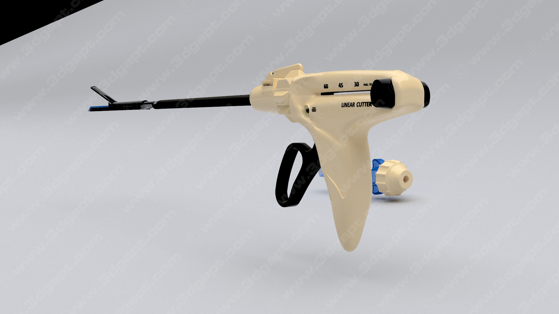 3d objects Medical Endoscopic device 007