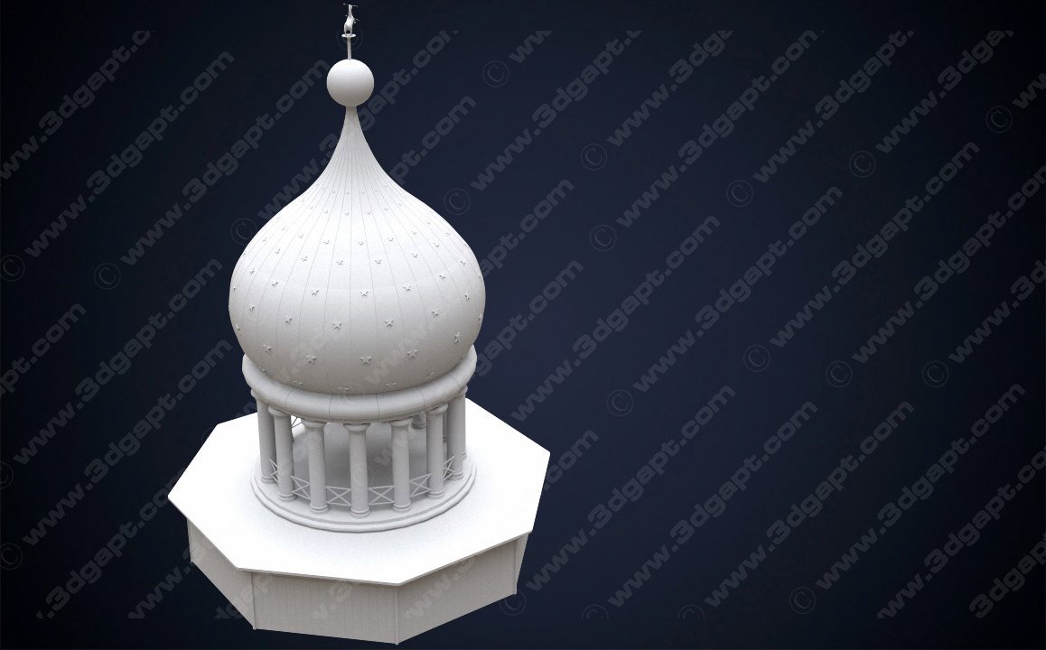 3d objects colt armory dome007