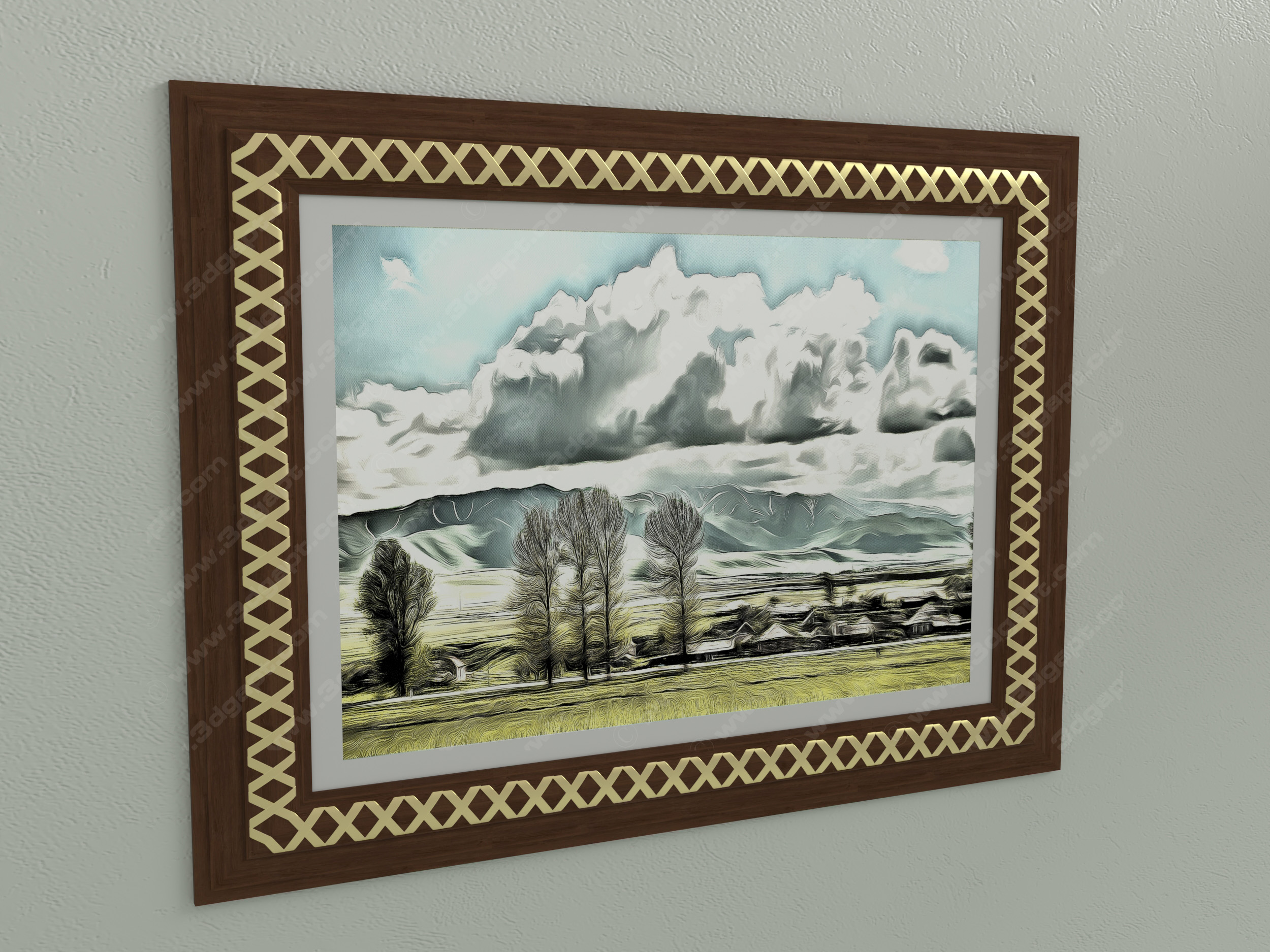 paintings in frames- 16