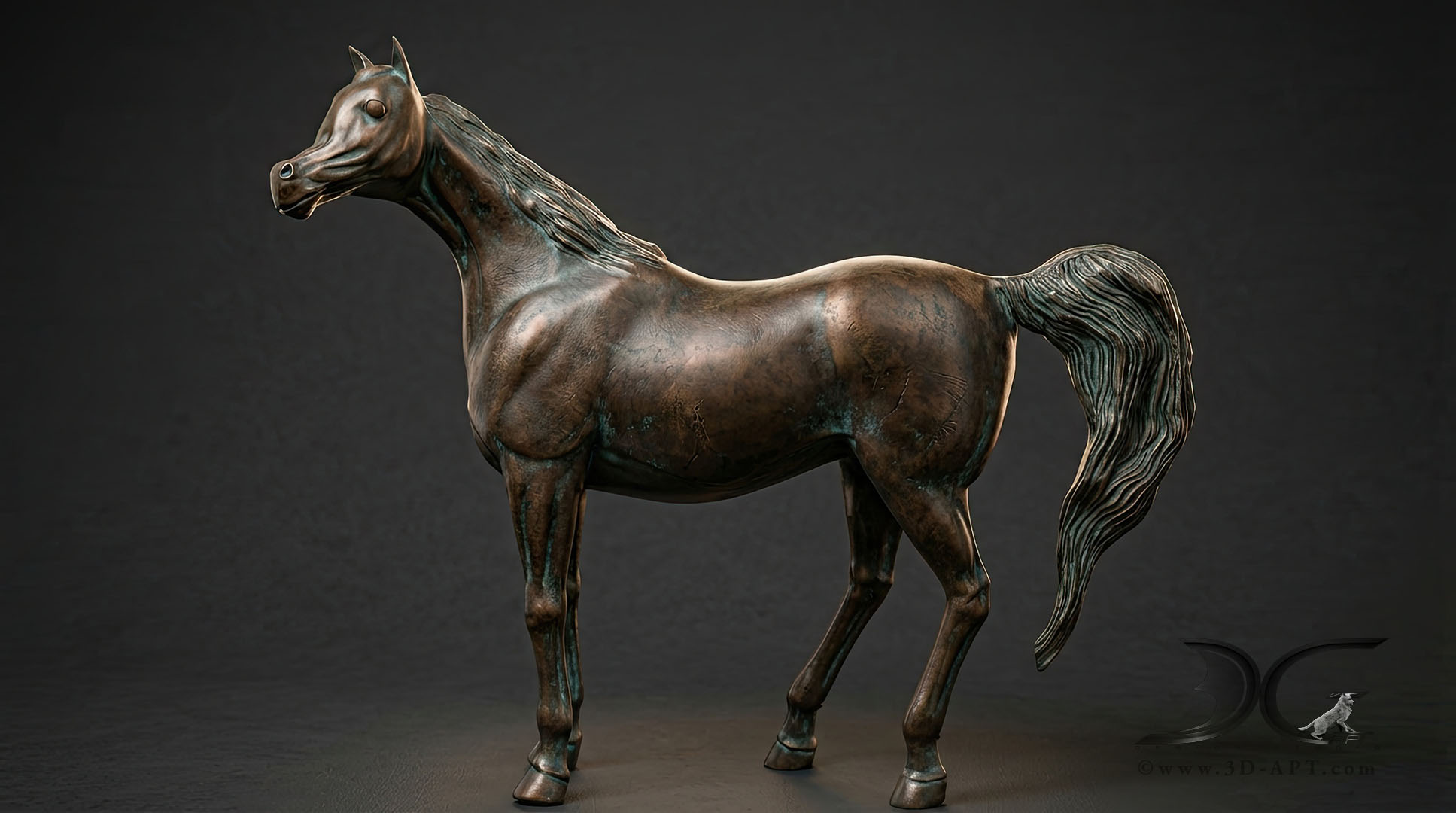 3d_objects_horse_statue_24