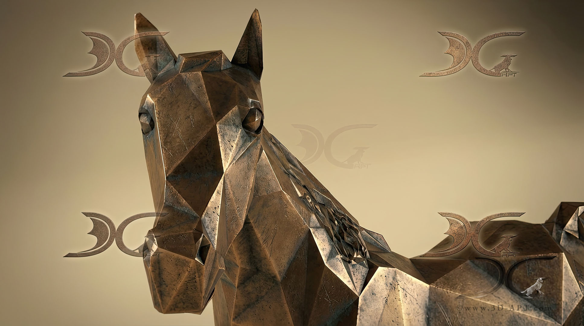 3d_objects_horse_statue_43
