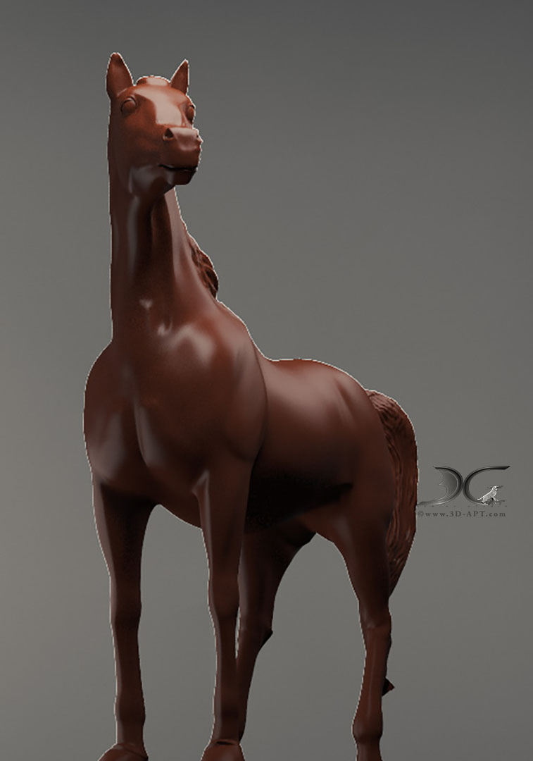 3d_objects_horse_statue_46