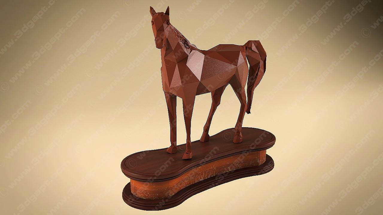 3d Objects Sculptures Horse Statue5 (2)