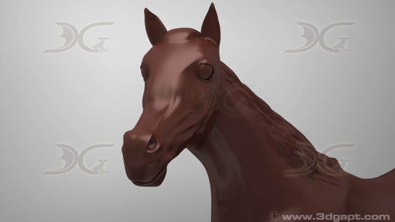 3d objects sculptures horse statue v2 1 (2)
