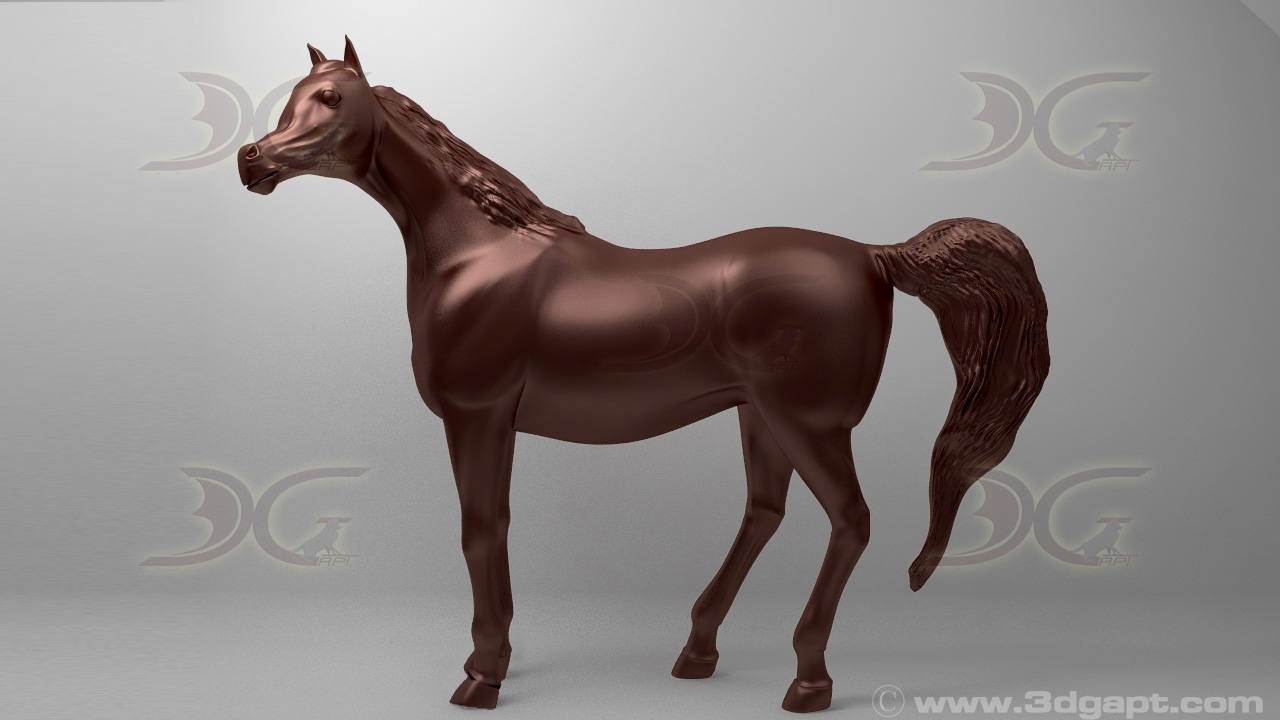3d Objects Sculptures Horse Statue V2 6 (2)