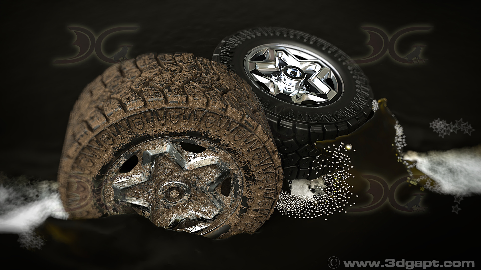 3d objects tyre005