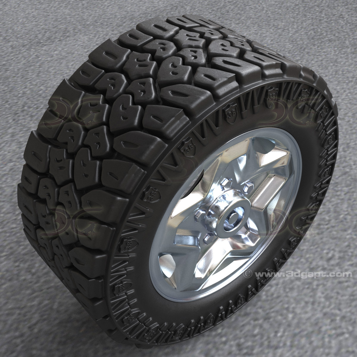 3d objects tyre013