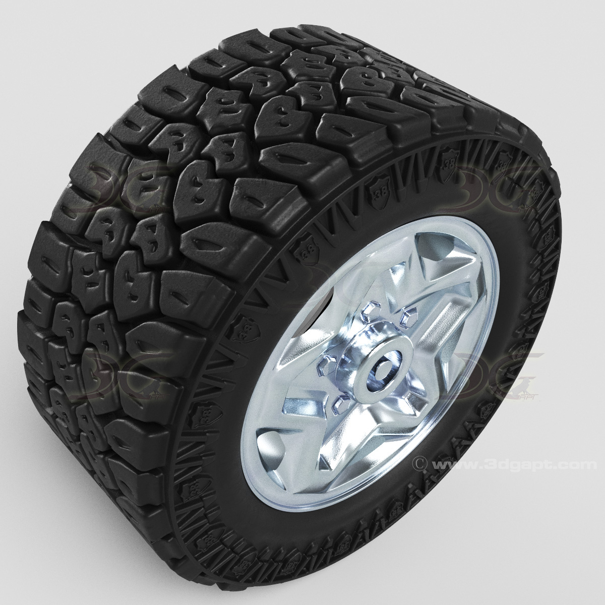 3d objects tyre015