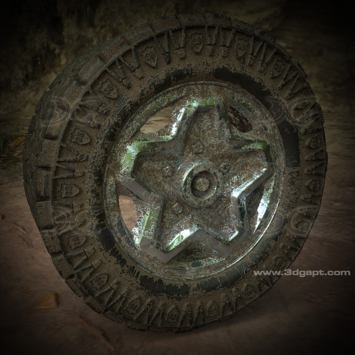 3d objects tyre023