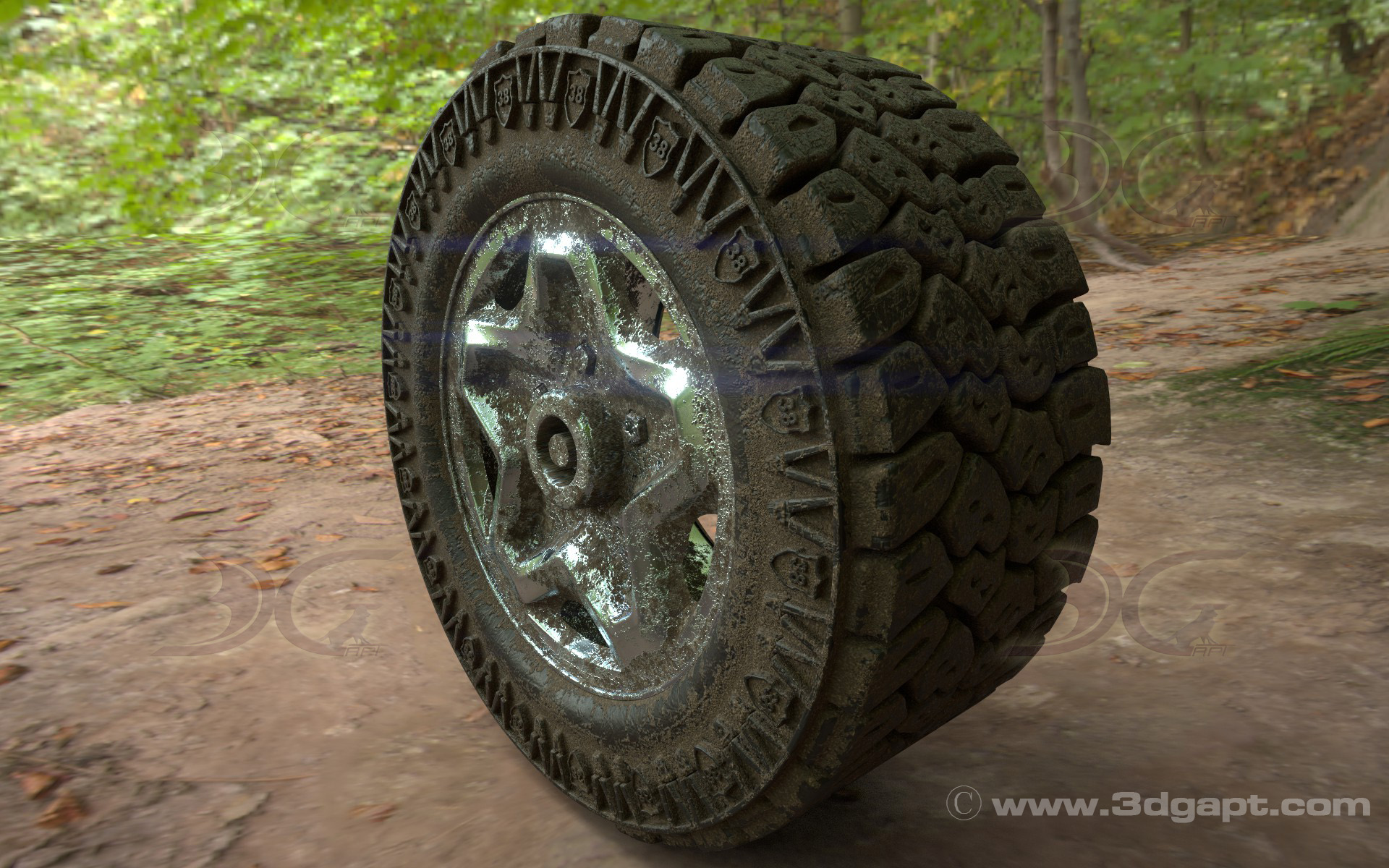 3d objects tyre033