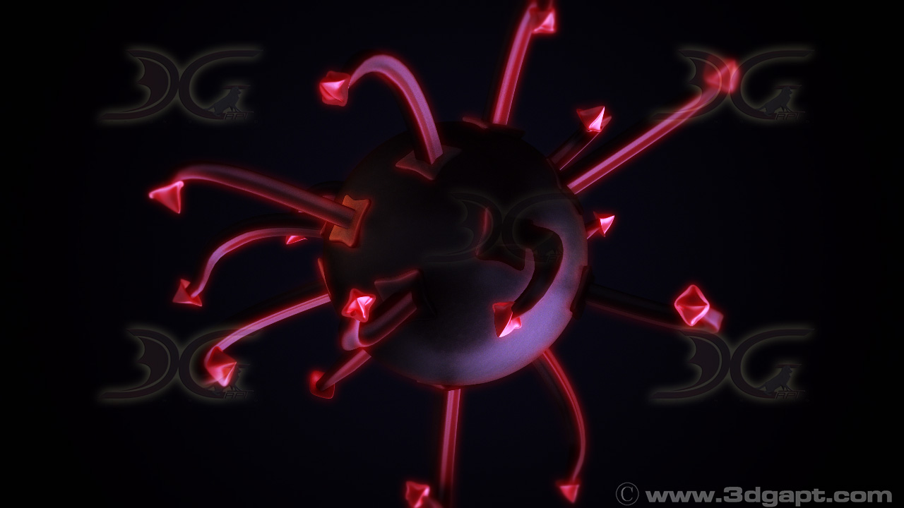 Virus and spheres11