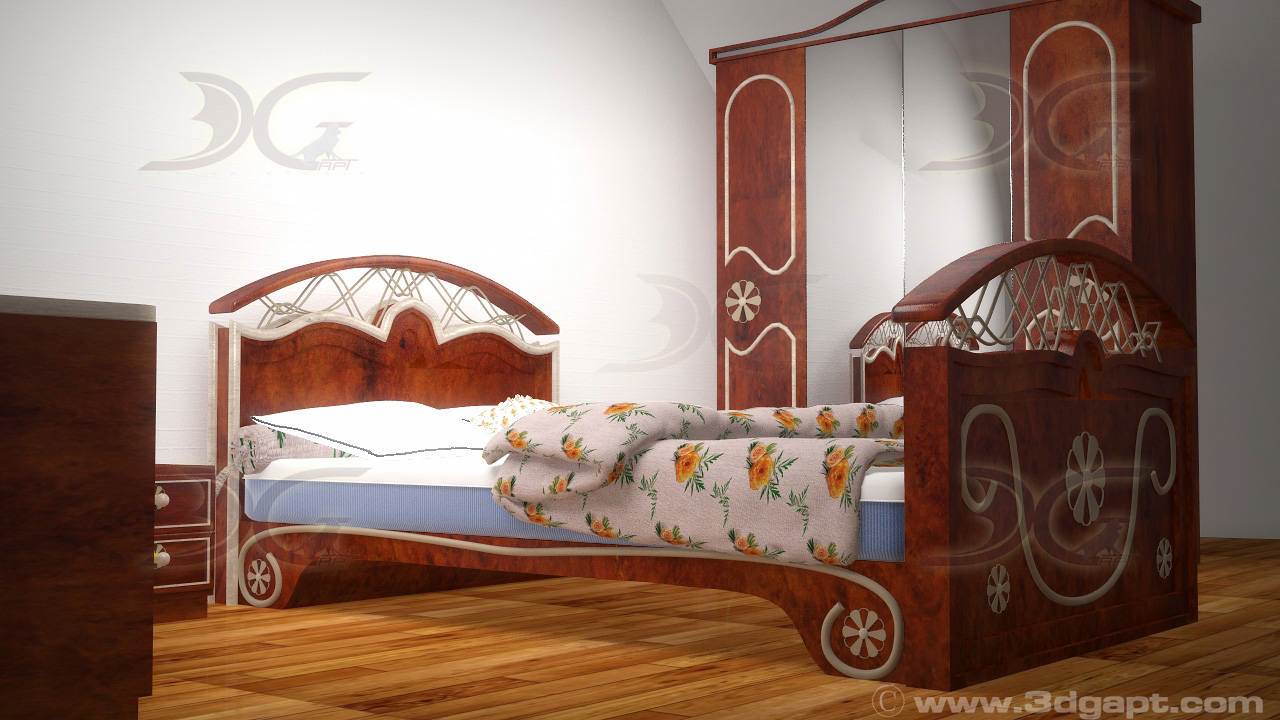 Architecture Furniture Bed1 1