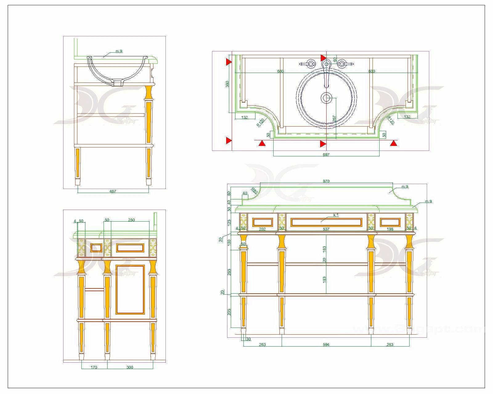 Architecture furniture sink1 4