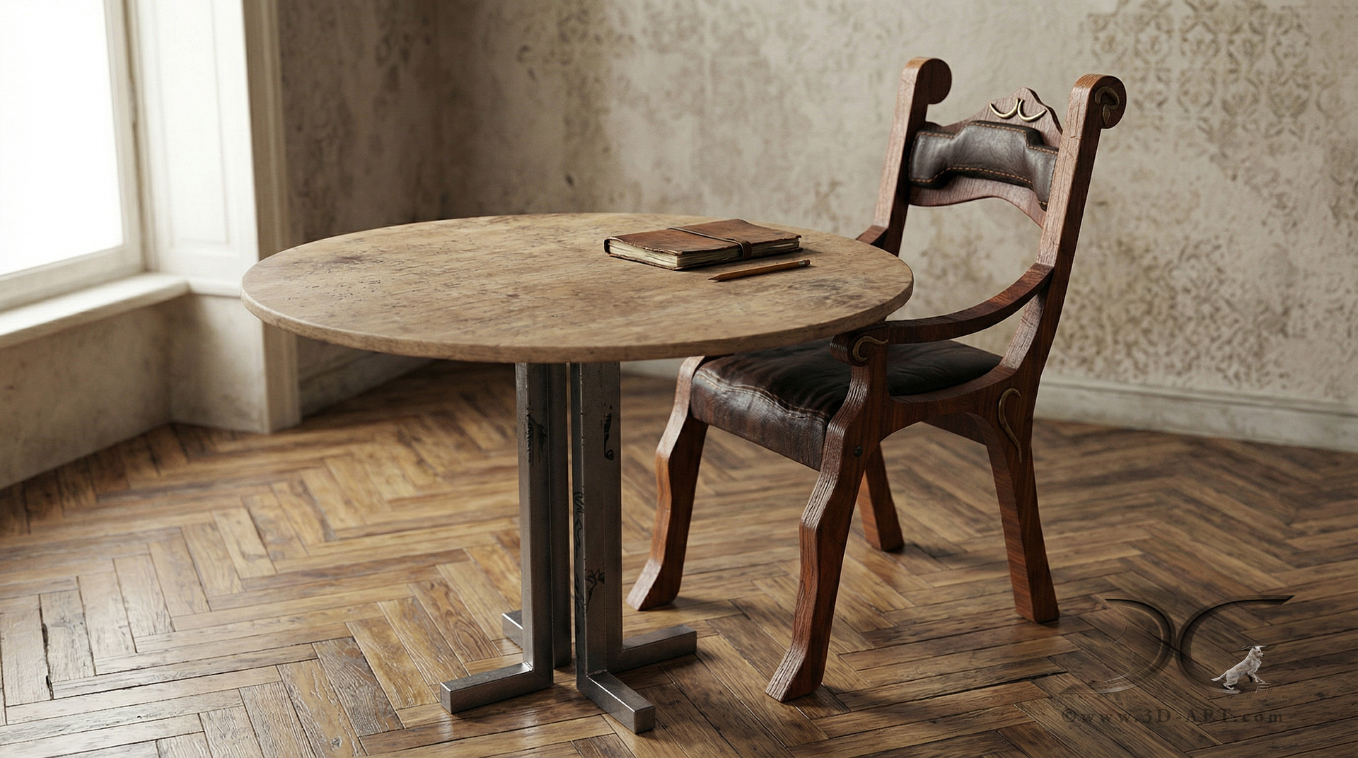 architecture_furniture_heap_looking_table_and_chair_33