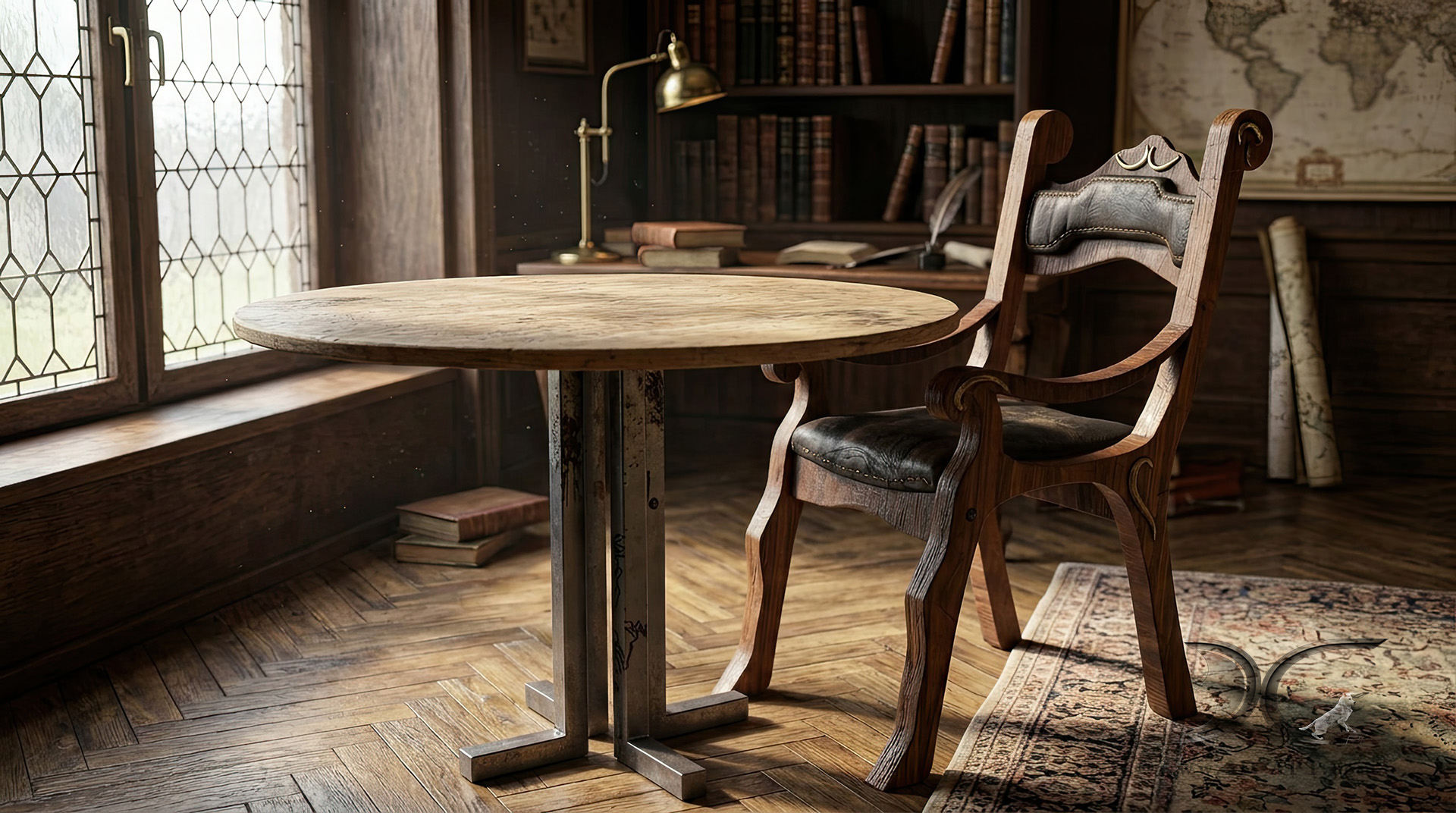 architecture_furniture_heap_looking_table_and_chair_39
