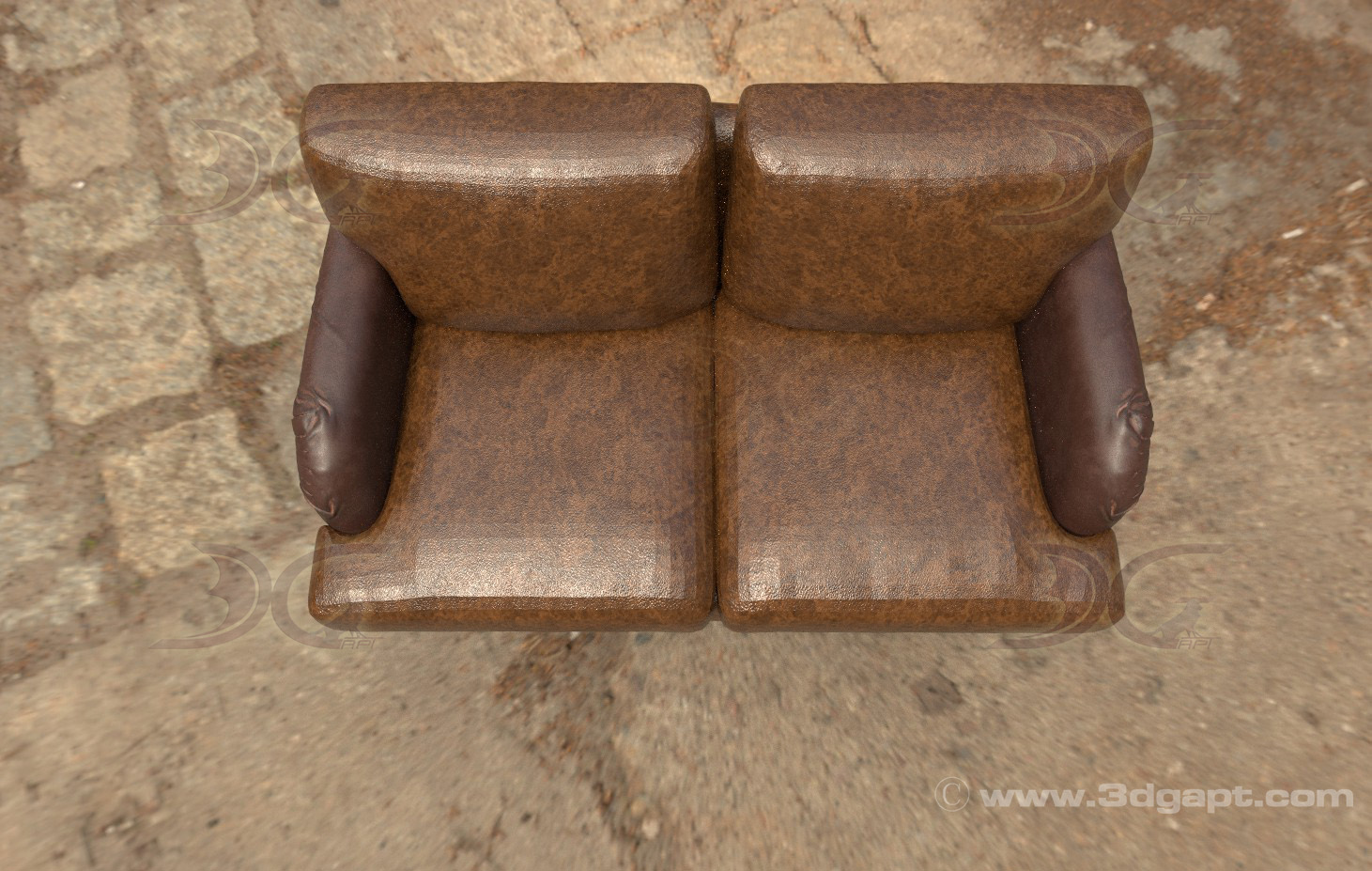 architecture furniture sofa loveseat007