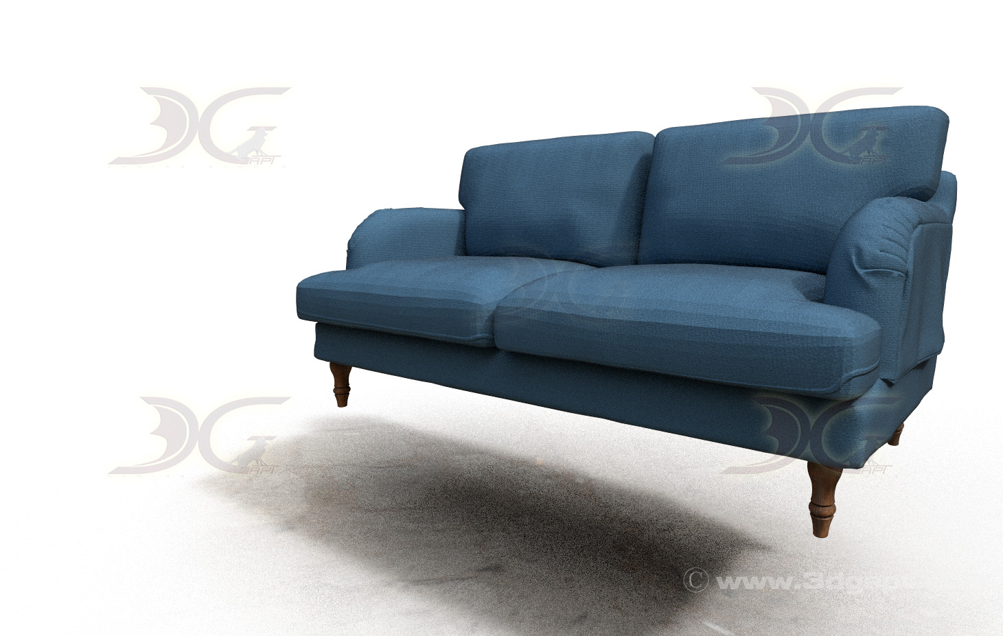 architecture furniture sofa loveseat011