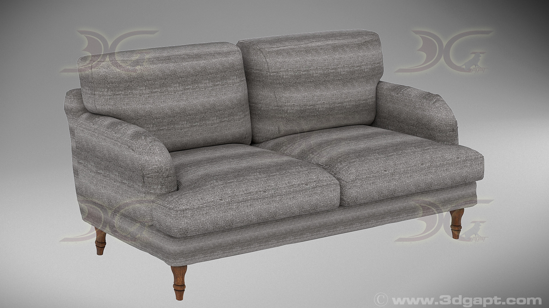 architecture furniture sofa loveseat014
