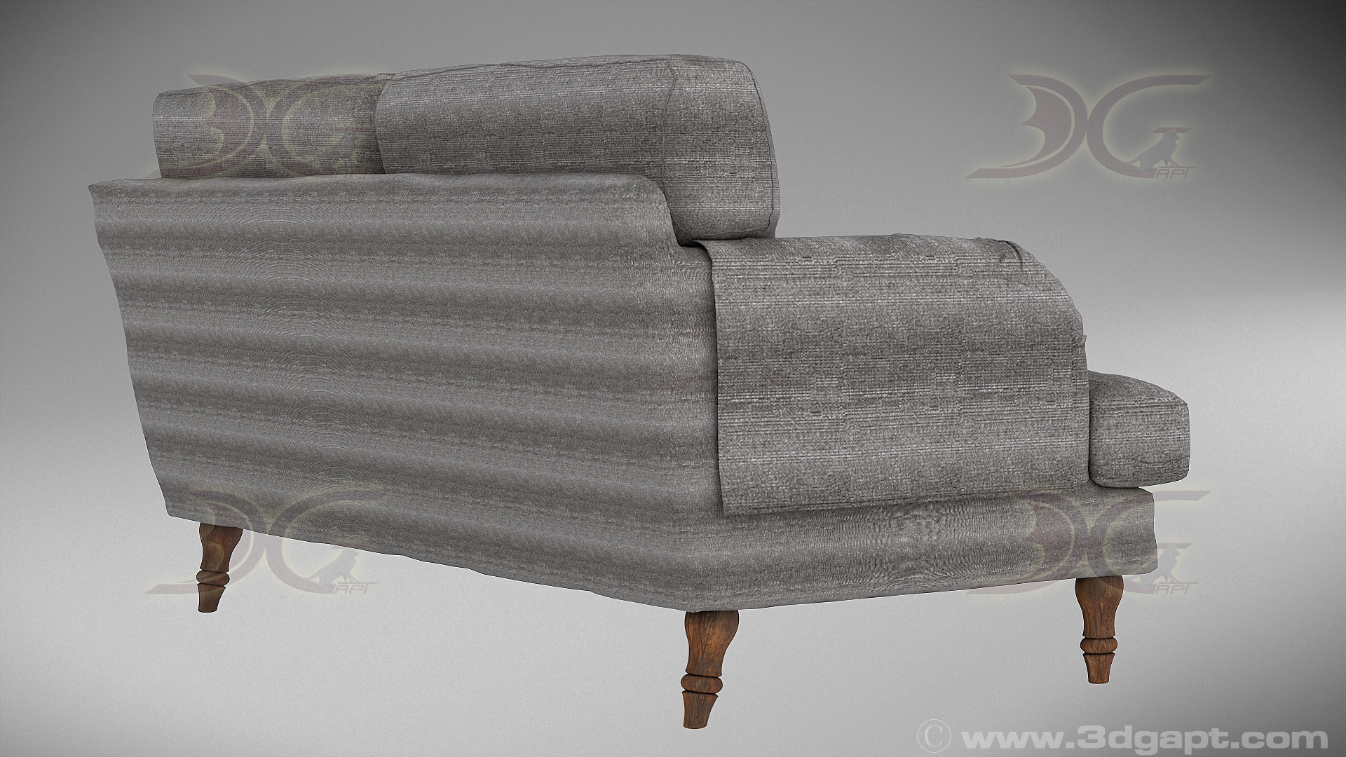 architecture furniture sofa loveseat015