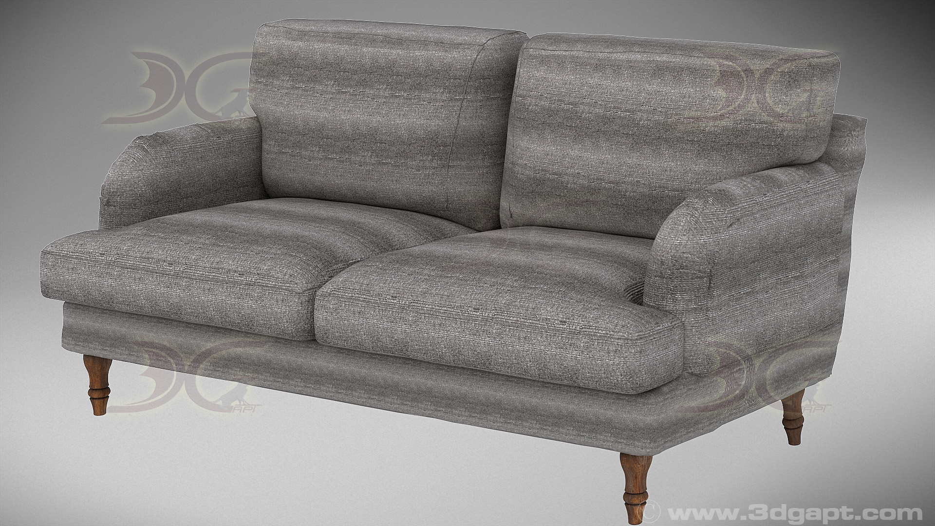 architecture furniture sofa loveseat017