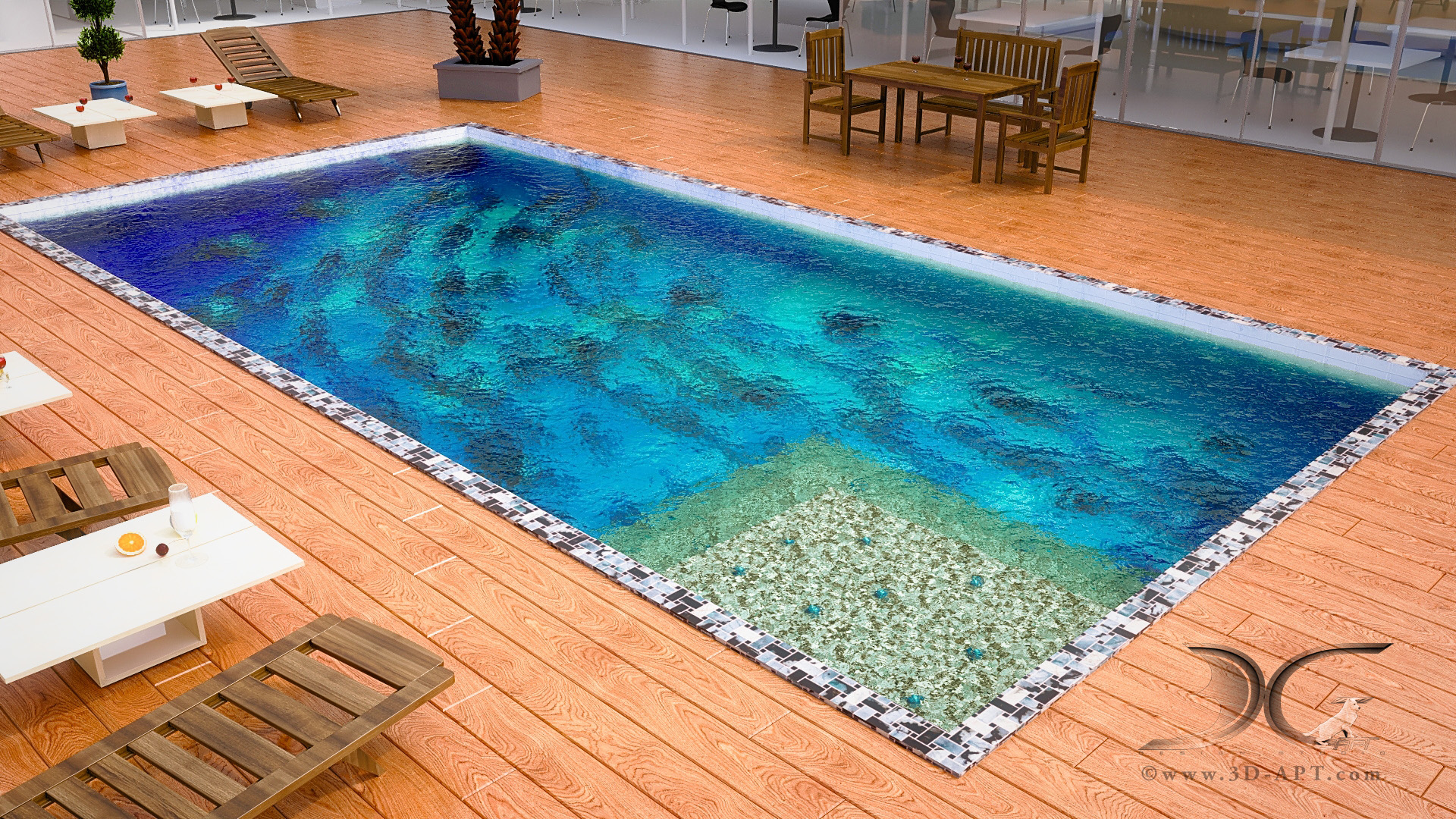 architecture_interior_ Pool_with_3d_ turtles_32