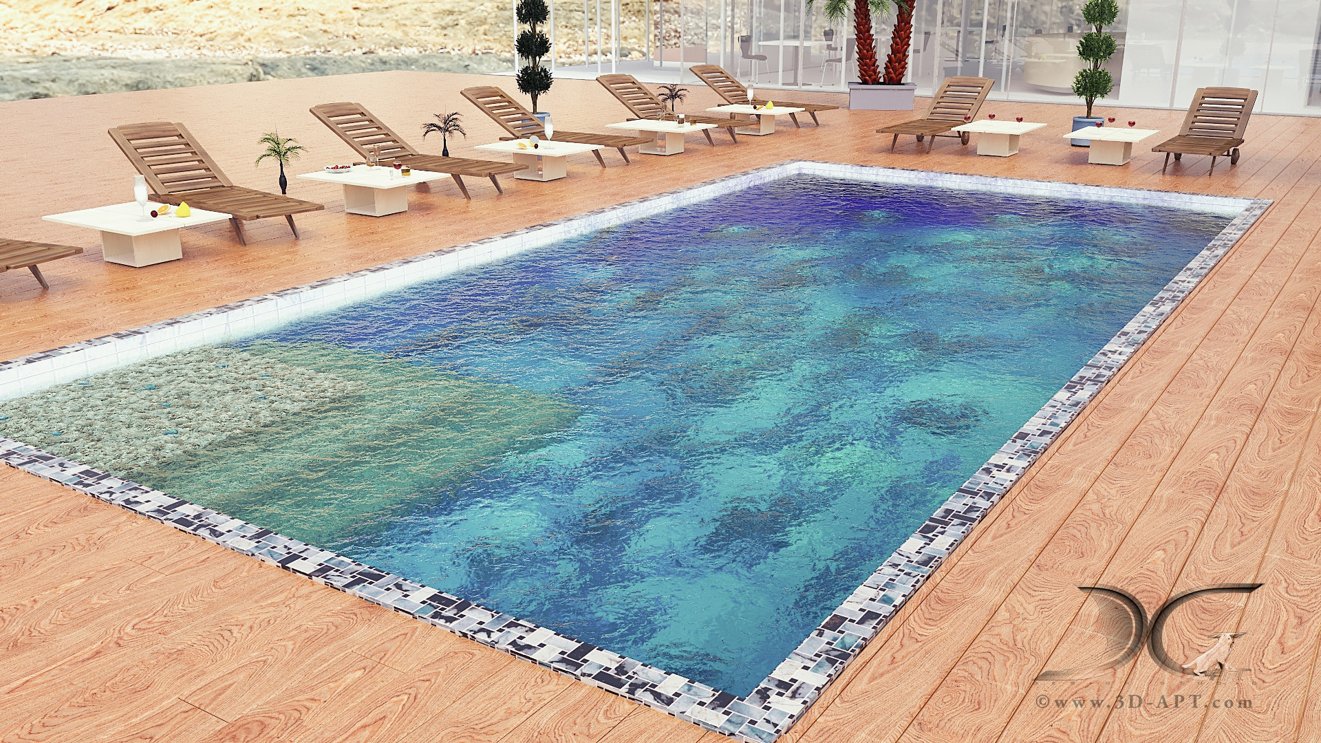 architecture_interior_ Pool_with_3d_ turtles_37