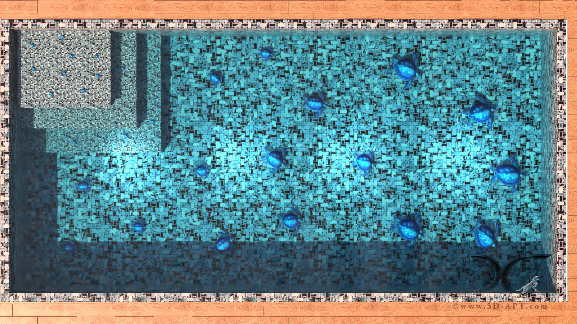 architecture_interior_ Pool_with_3d_ turtles_43