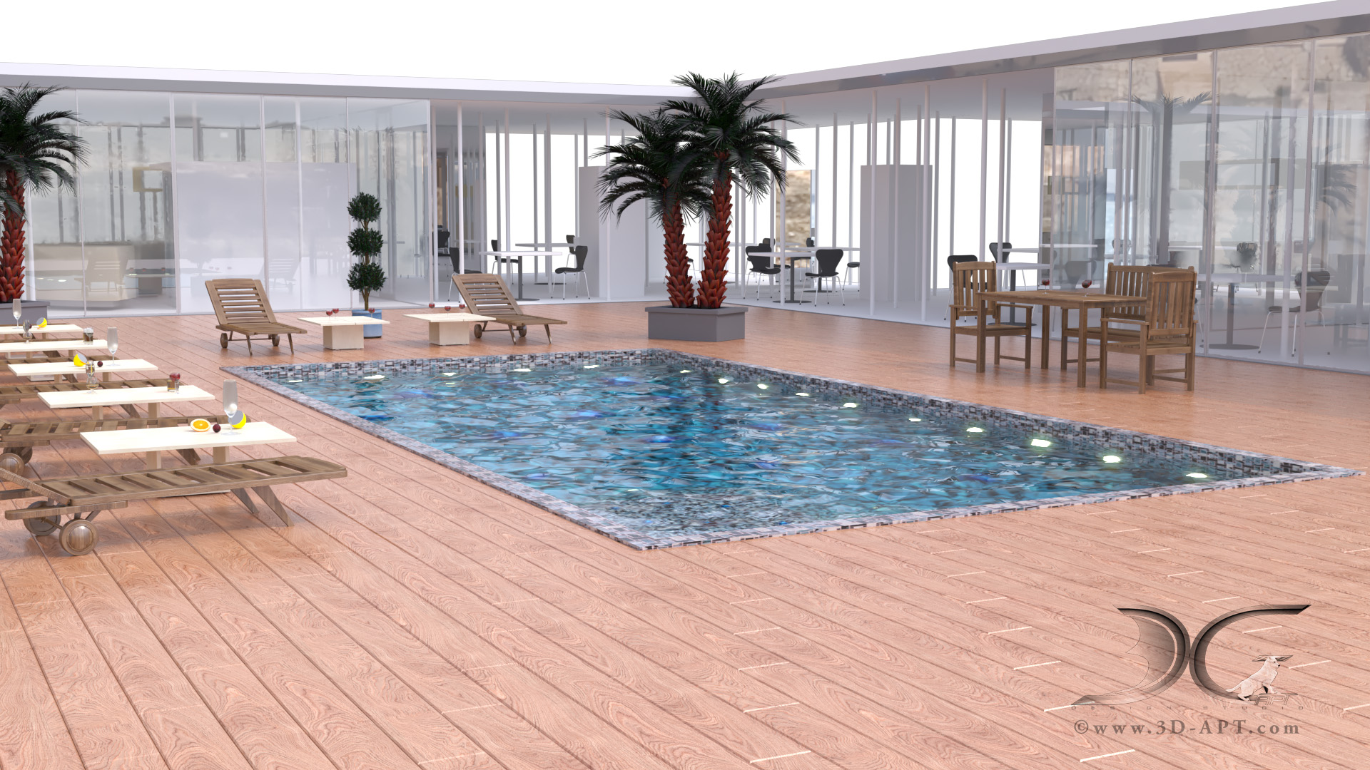 architecture_interior_ Pool_with_3d_ turtles_51