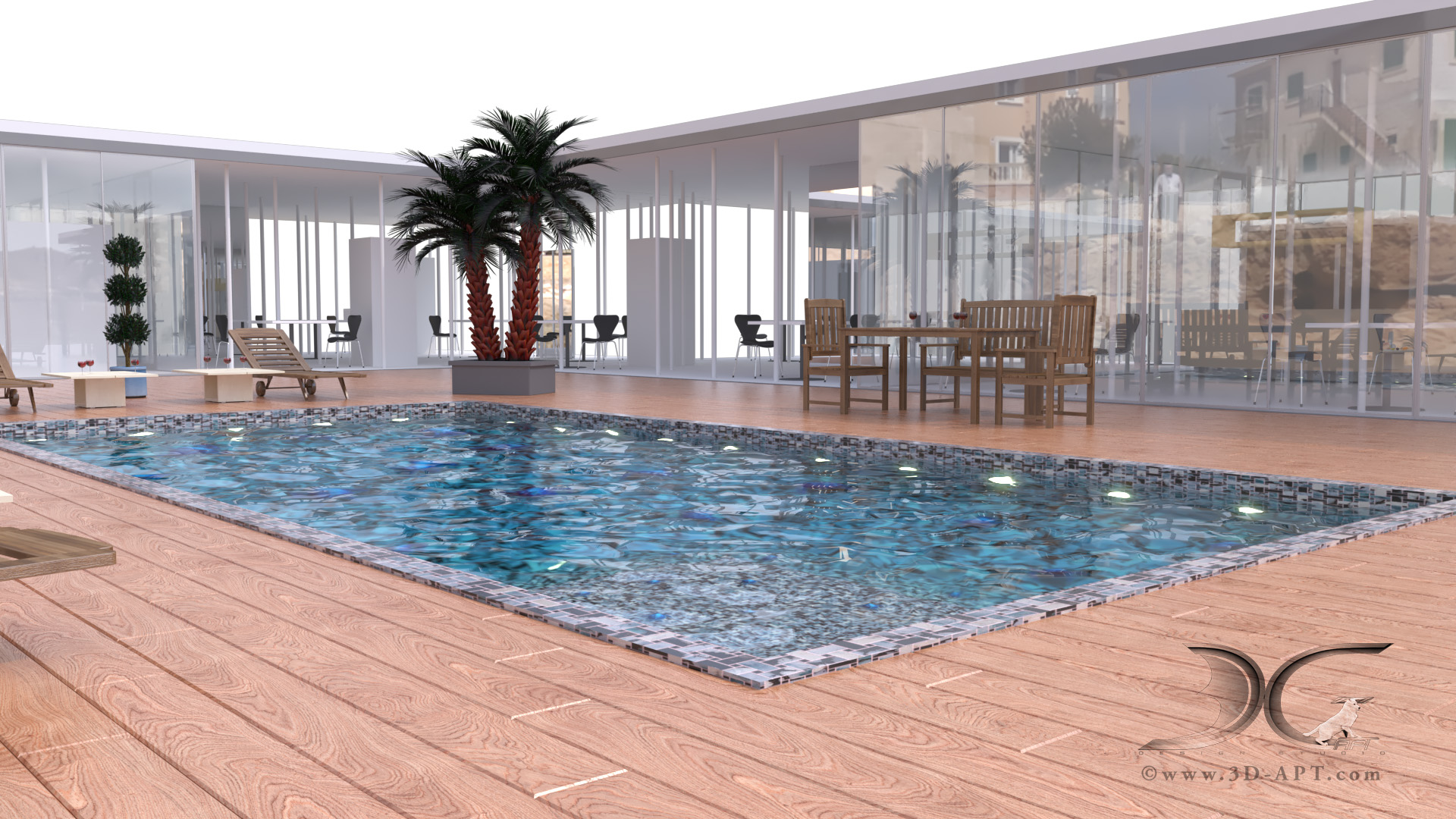 architecture_interior_ Pool_with_3d_ turtles_55
