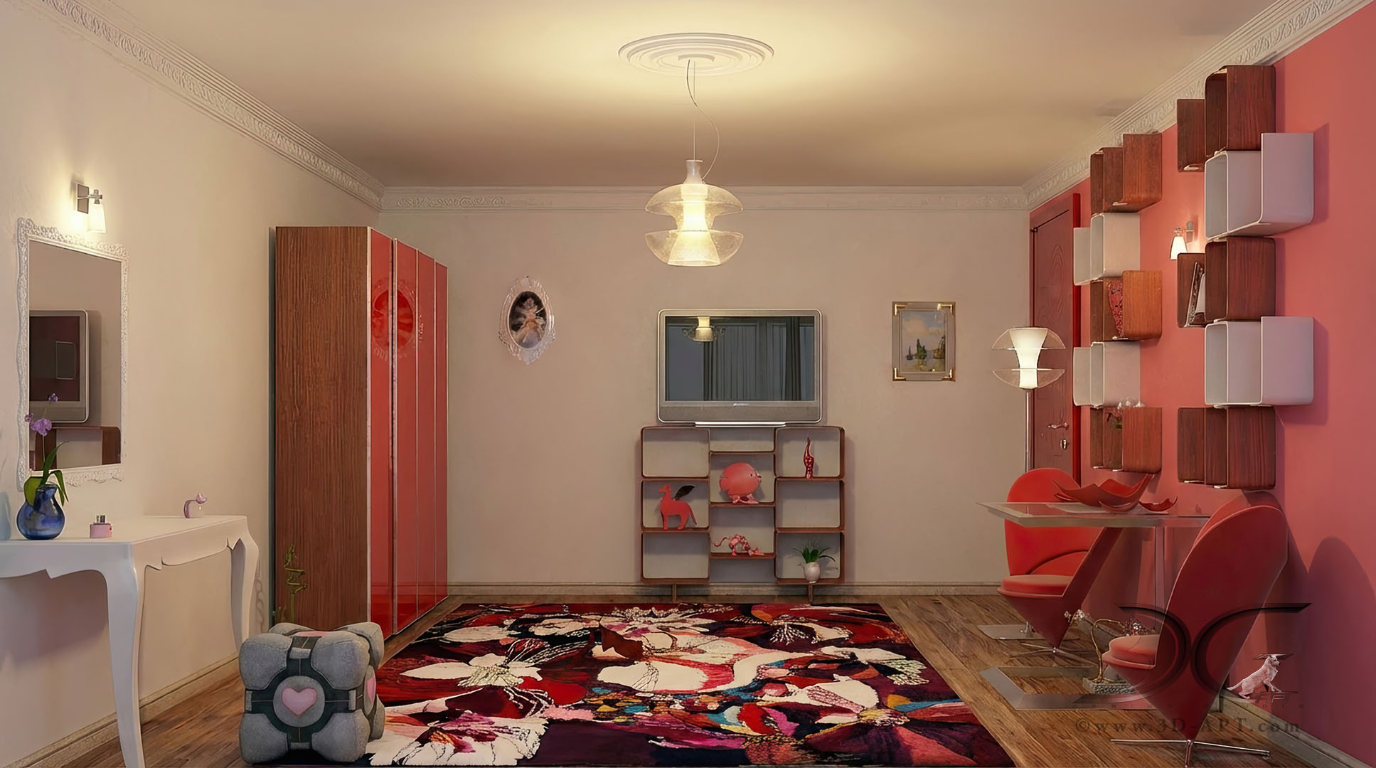 architecture_interior_Girls_bedroom_29