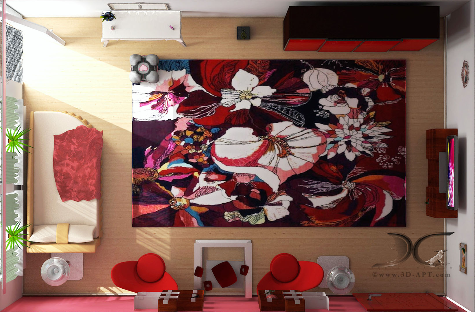 architecture_interior_Girls_bedroom_34