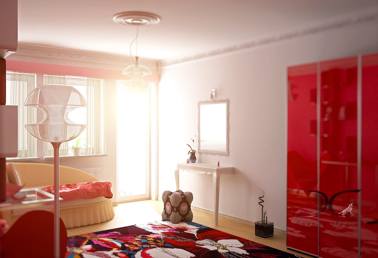 architecture_interior_Girls_bedroom_36