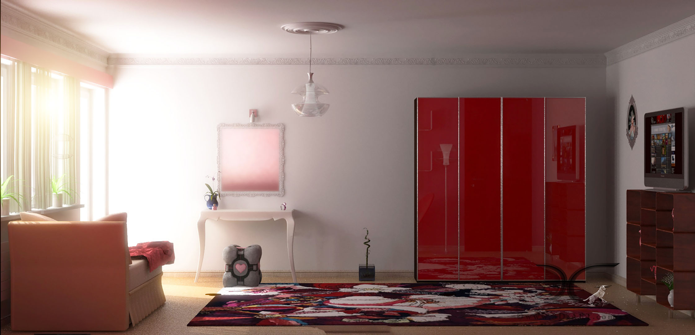 architecture_interior_Girls_bedroom_37
