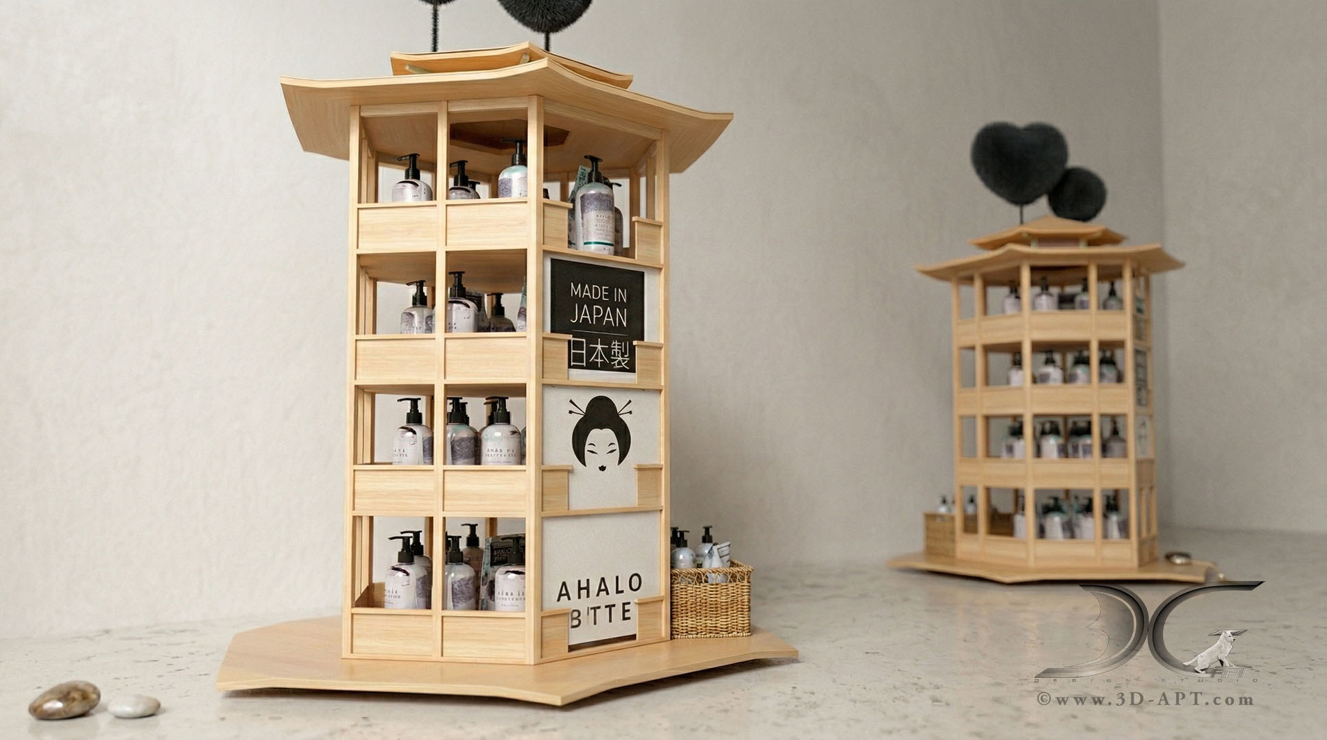 architecture_interior_Japanese_style_stand_for_exhibition_B_34