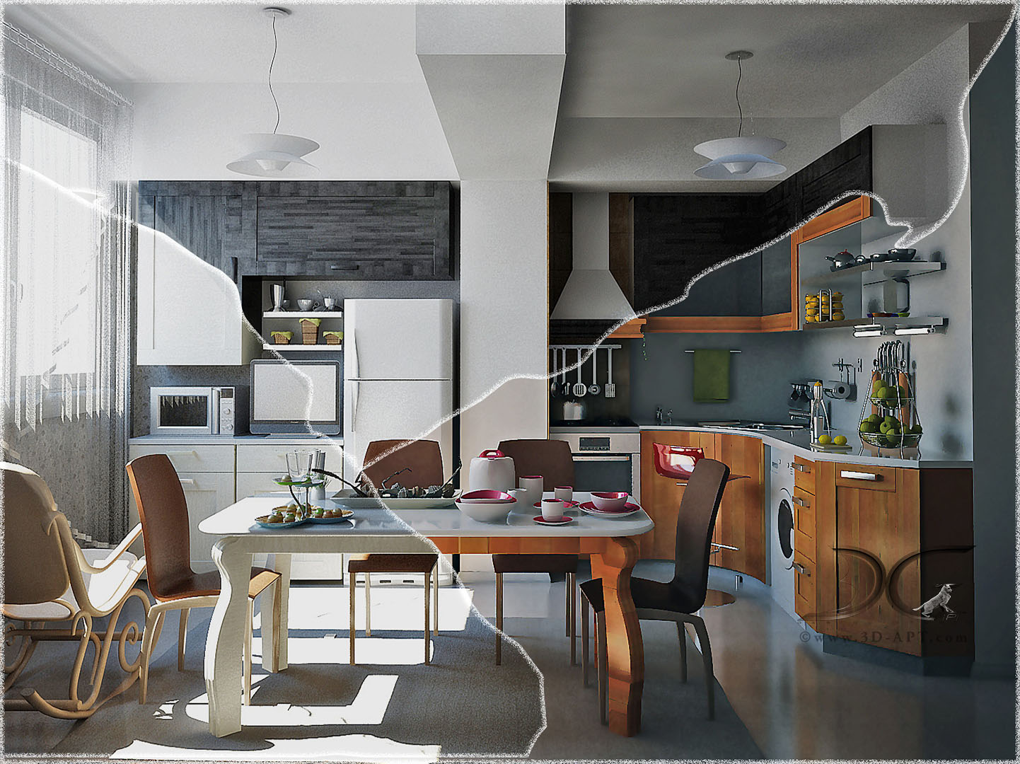 architecture_interior_Kitchen_4versions_24
