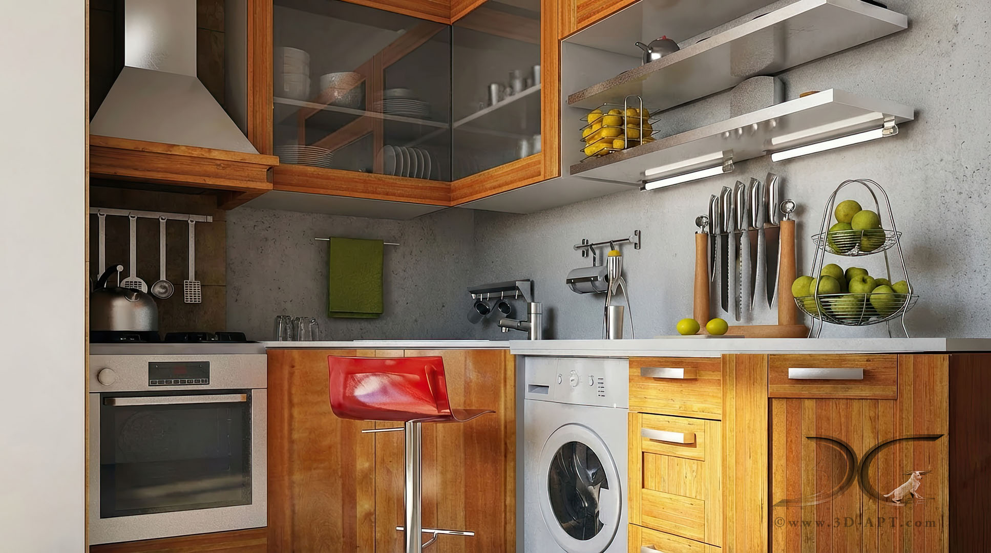 architecture_interior_Kitchen_4versions_38