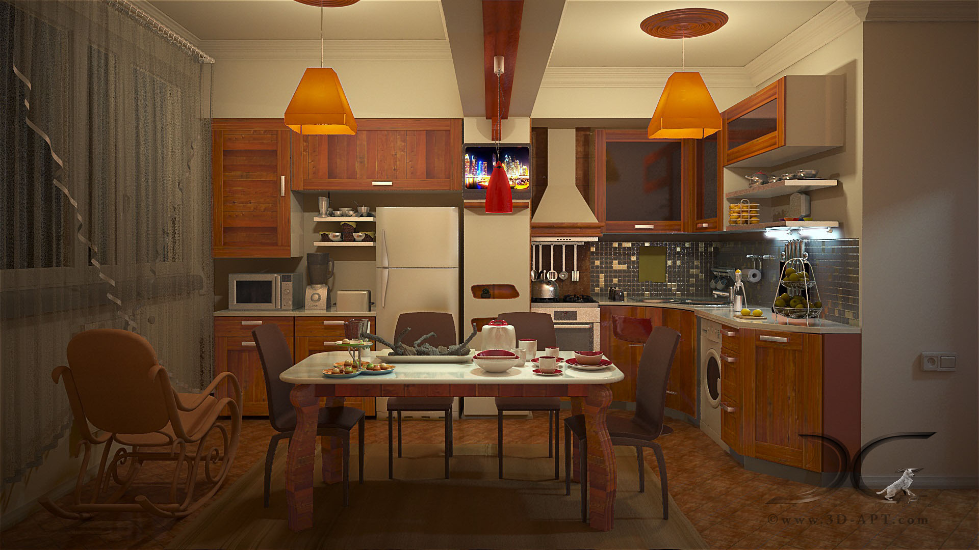 architecture_interior_Kitchen_4versions_66