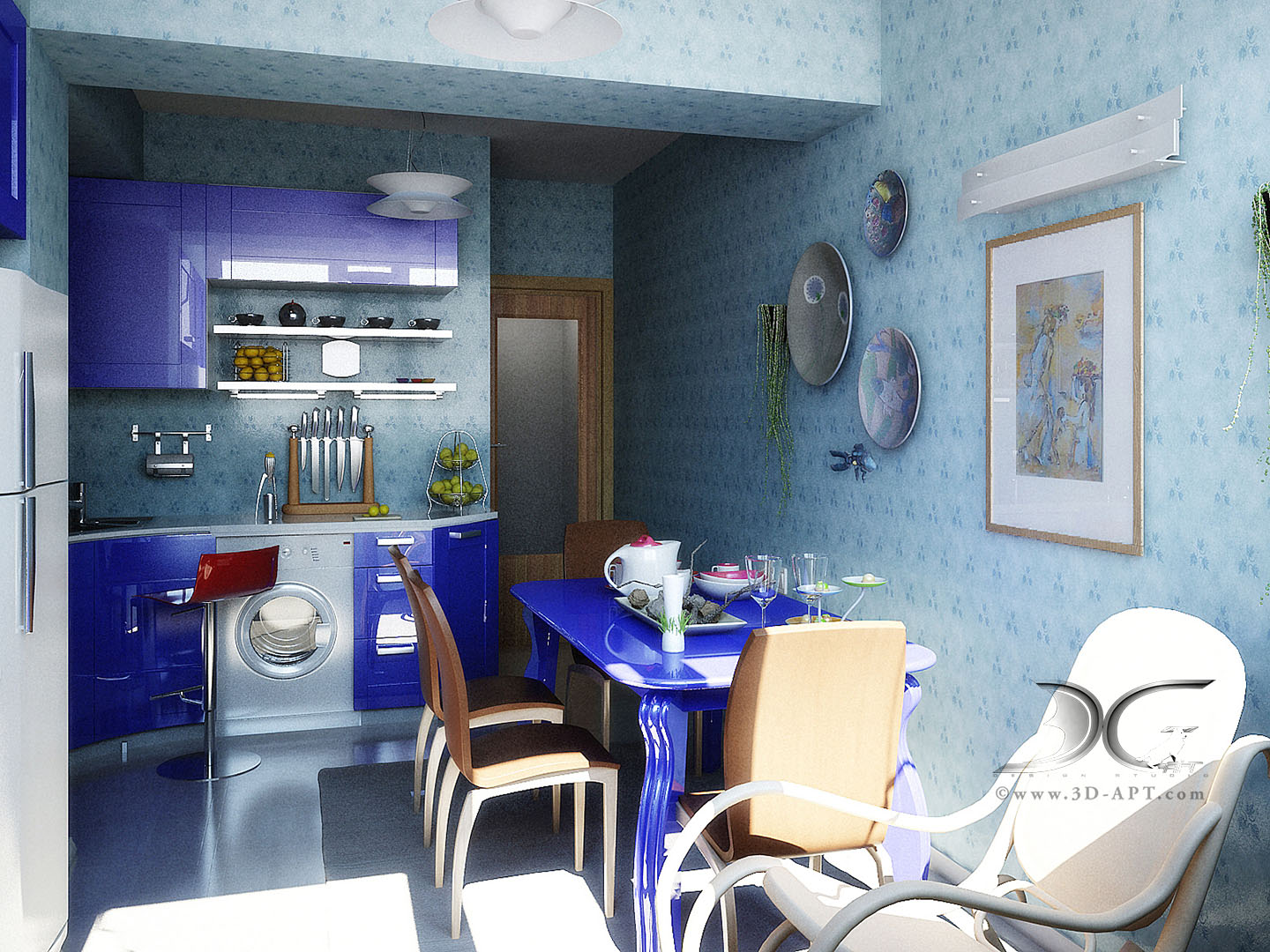 architecture_interior_Kitchen_4versions_84