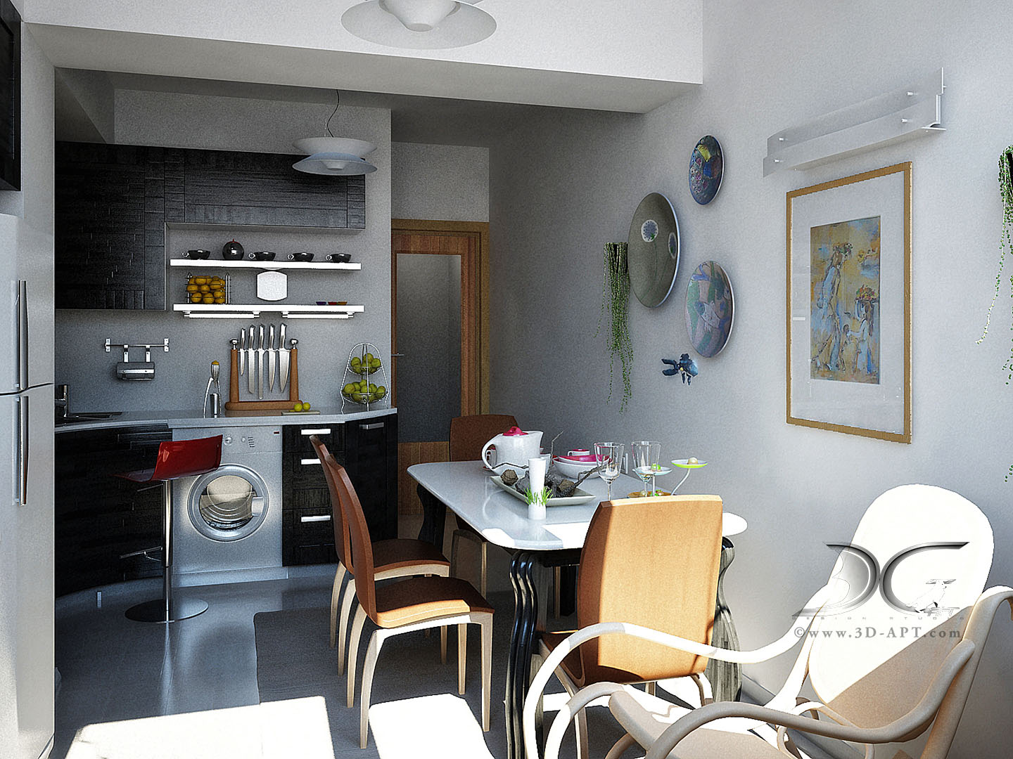 architecture_interior_Kitchen_4versions_87
