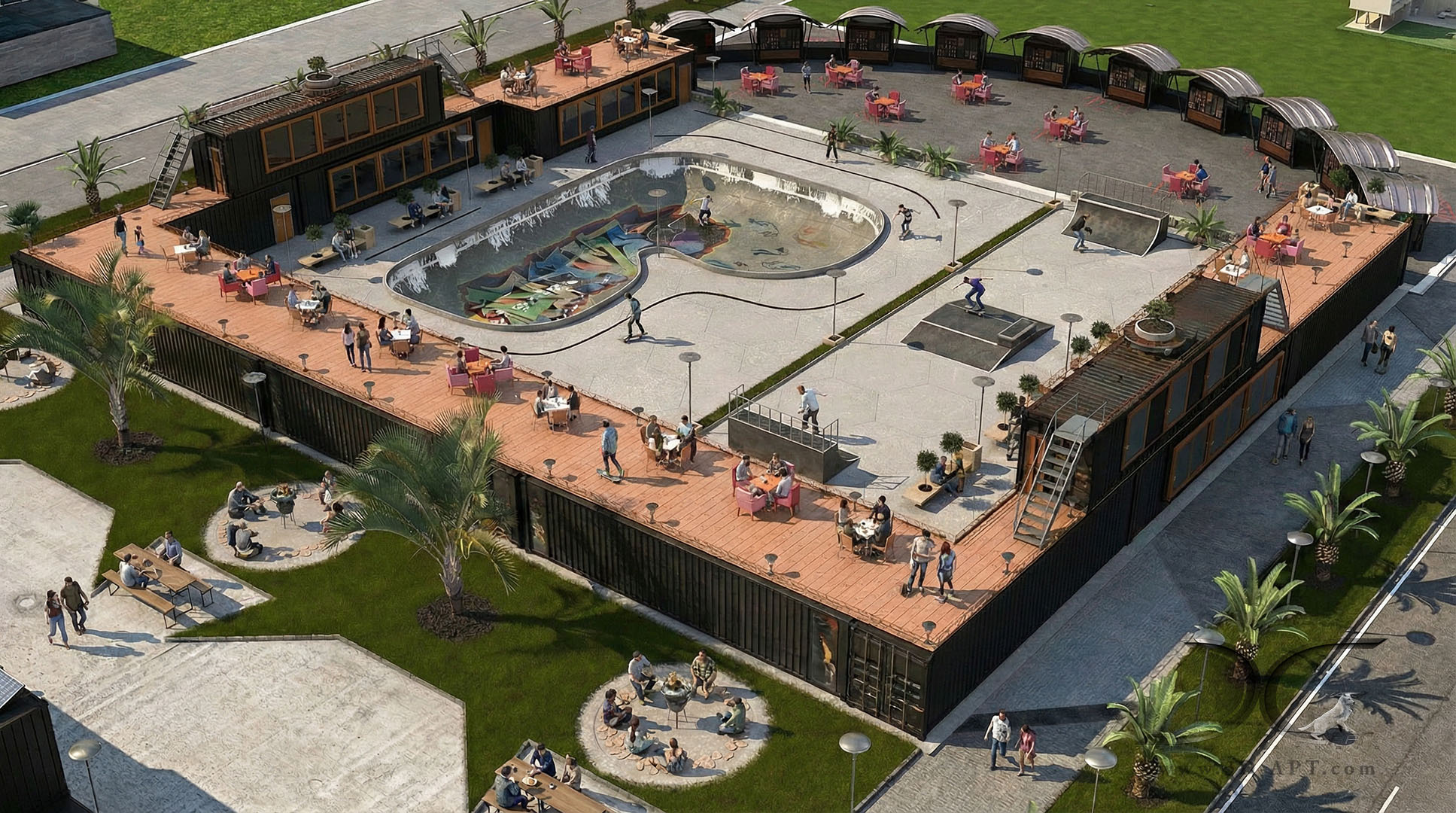 architecture_interior_Skateboard_and_container_office_park_25