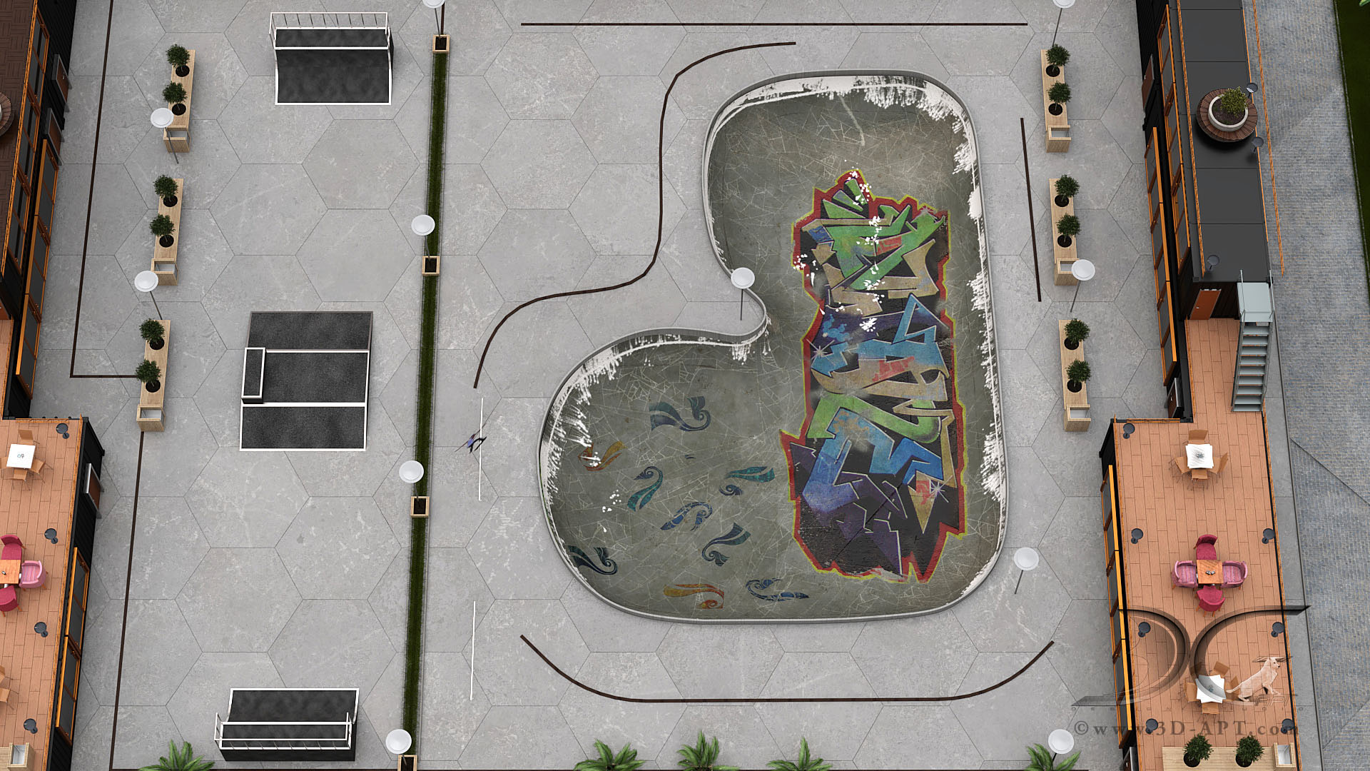 architecture_interior_Skateboard_and_container_office_park_31