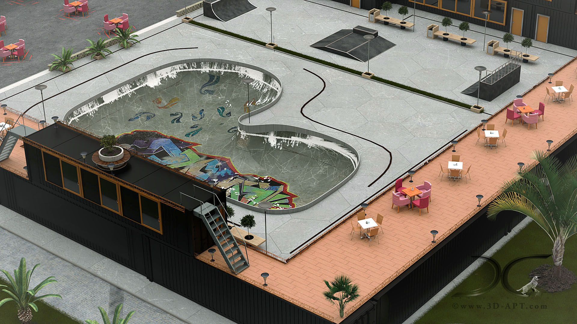 architecture_interior_Skateboard_and_container_office_park_39