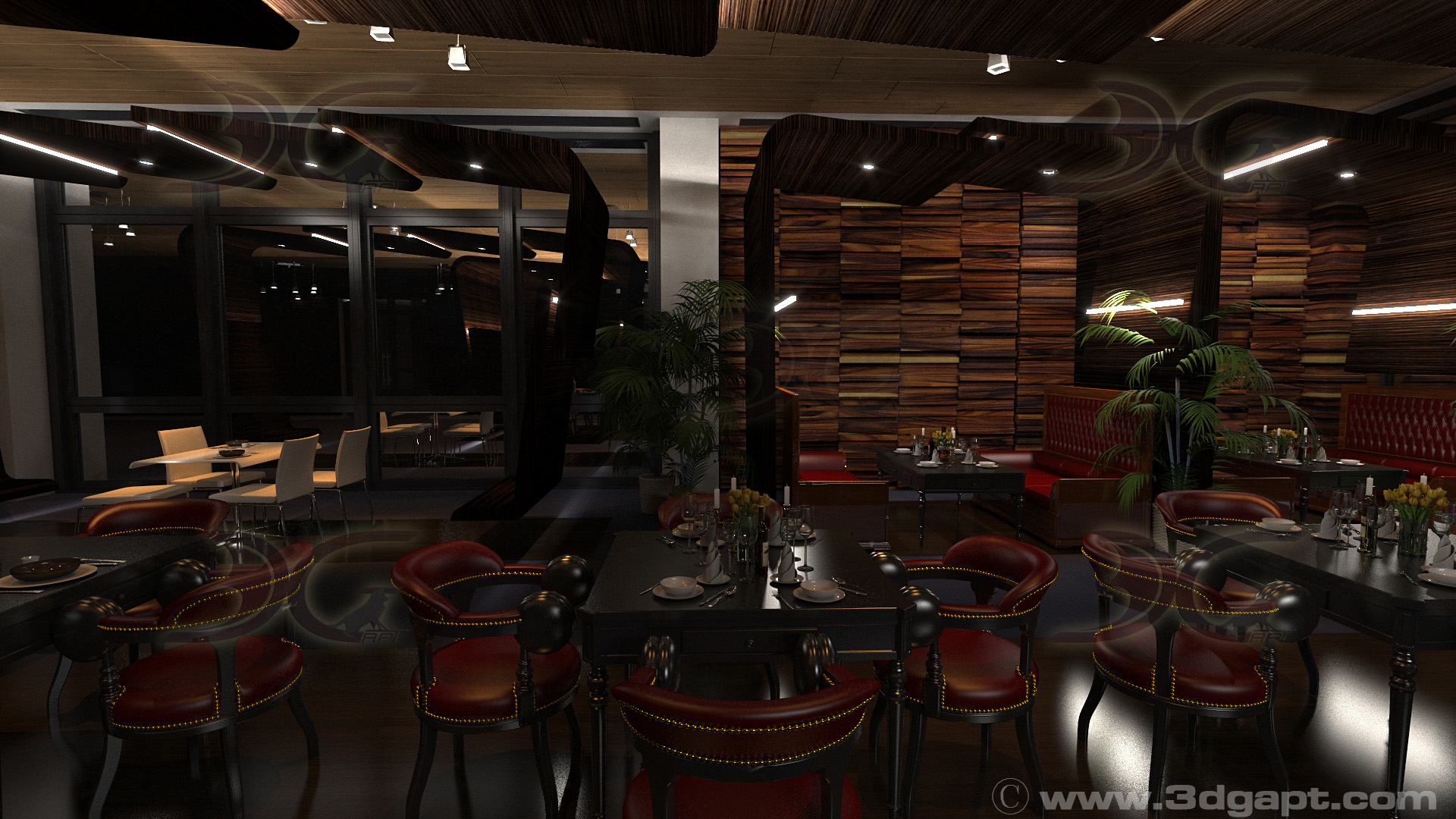 architecture interior bar restaurant 002