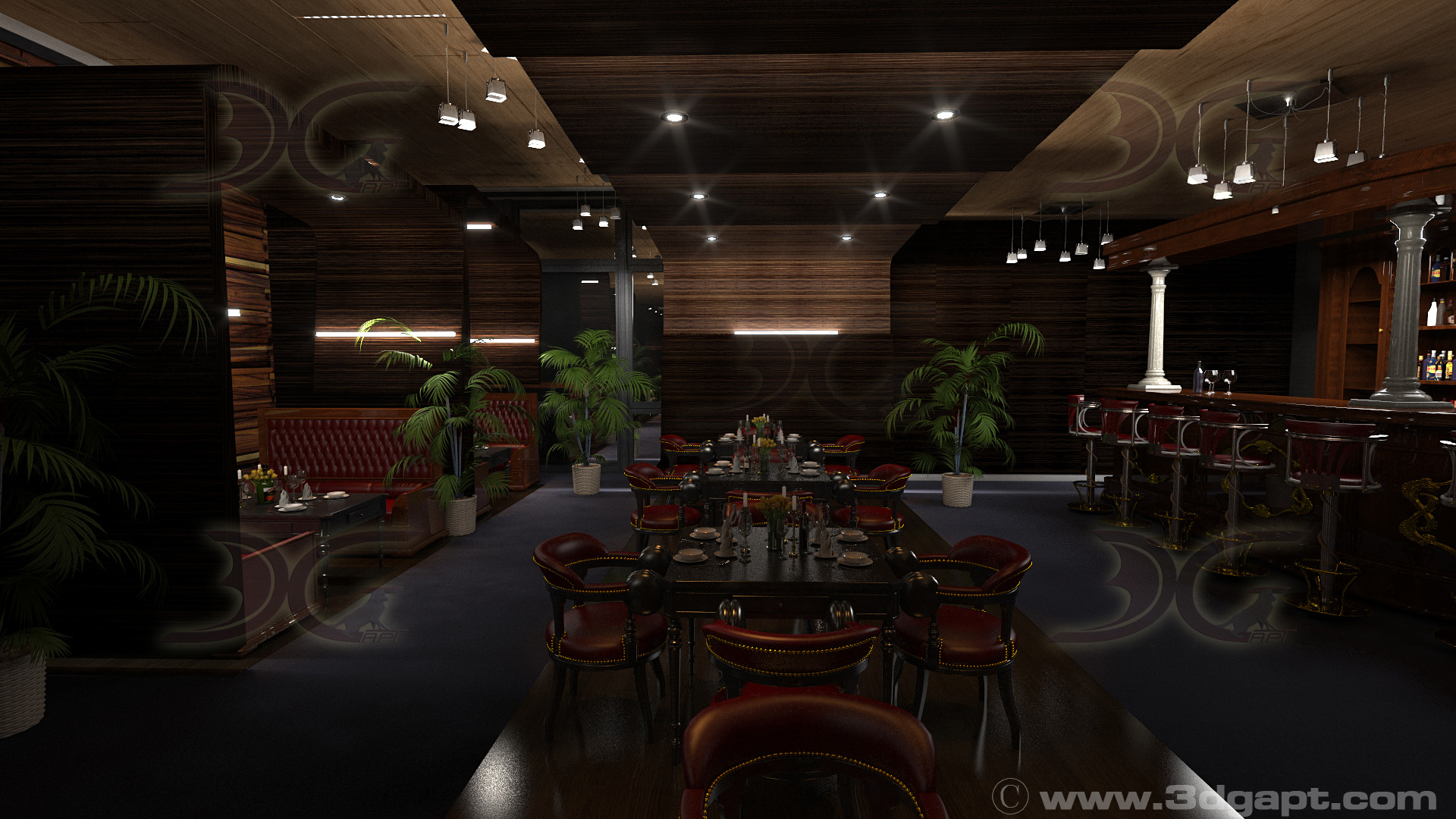 architecture interior bar restaurant 003