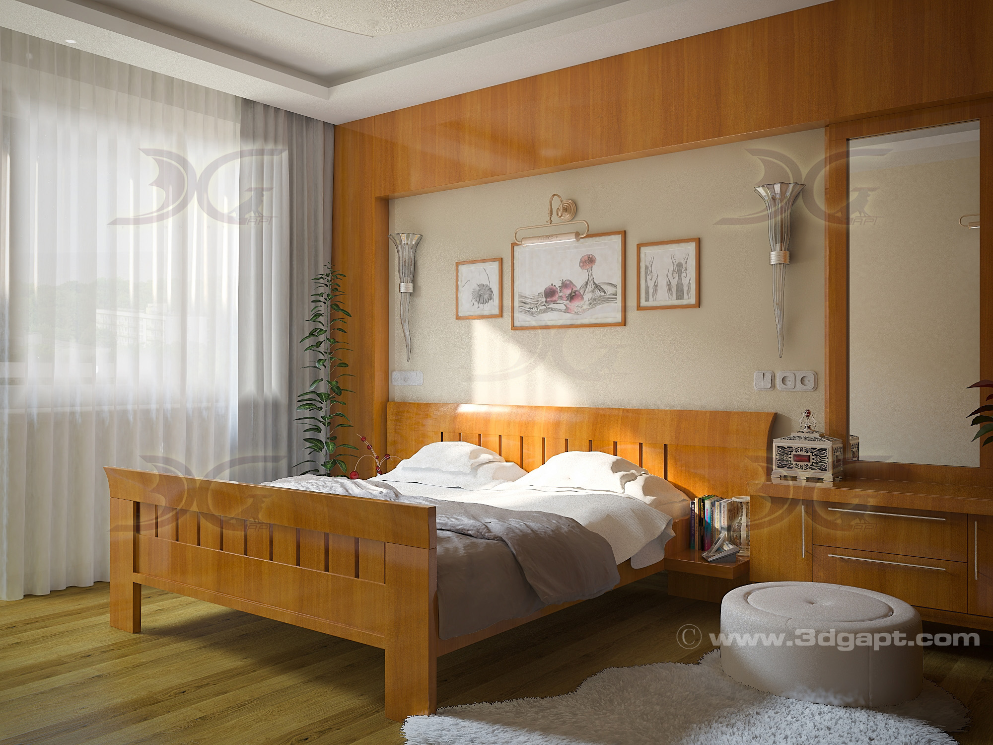 architecture interior bedroom-2 001